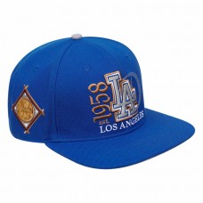 Los Angeles Dodgers Men's  Pro Standard Royal Cooperstown Collection Years Snapback Hat