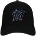 Miami Marlins Men's '47 Black Team Franchise Fitted Hat