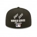 Men's Florida Marlins New Era Black Cooperstown Teams 2x World Series Champions Crown 59FIFTY Fitted Hat