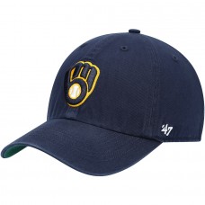 Milwaukee Brewers Men's '47 Navy Team Franchise Fitted Hat