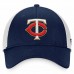 Minnesota Twins Men's Fanatics Branded Navy/White Core Structured Trucker Snapback Hat