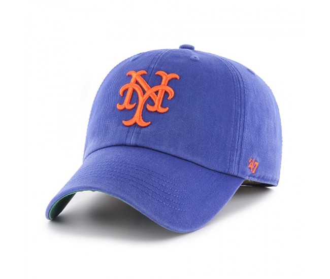 New York Mets Men's '47 Royal Cooperstown Collection Franchise Logo Fitted Hat