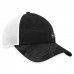 New York Mets Men's Fanatics Branded Black/White Iconic Camo Trucker Snapback Hat