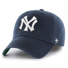 New York Yankees Men's '47 Navy Cooperstown Collection Franchise Logo Fitted Hat