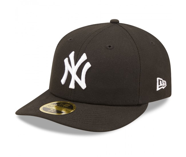 New York Yankees Men's New Era Black & White Low Profile 59FIFTY Fitted Hat