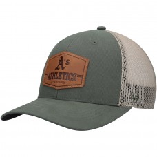 Oakland Athletics Men's  '47 Green/Cream Rawhide Trucker Snapback Hat
