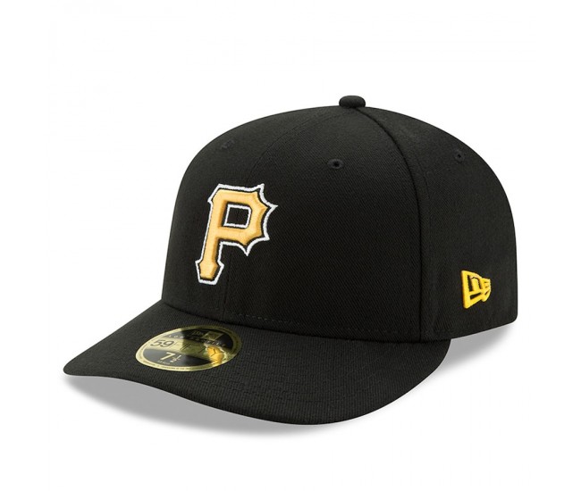 Pittsburgh Pirates Men's New Era Black Alternate Authentic Collection On-Field Low Profile 59FIFTY Fitted Hat