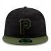 Pittsburgh Pirates Men's New Era Black Alternate 3 Authentic Collection On-Field 59FIFTY Fitted Hat