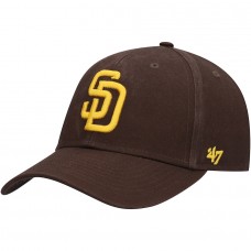 San Diego Padres Men's '47 Brown Legend MVP Adjustable Hat