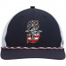 Seattle Mariners Men's '47 Navy/White Flag Fill Trucker Snapback Hat