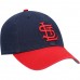 St. Louis Cardinals Men's '47 Navy/Red Cooperstown Collection Franchise Logo Fitted Hat