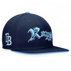 Tampa Bay Rays Men's Fanatics Branded Navy Iconic Old English Snapback Hat
