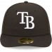 Tampa Bay Rays Men's New Era Black & White Low Profile 59FIFTY Fitted Hat