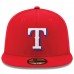 Texas Rangers Men's New Era Red Alternate Authentic Collection On-Field 59FIFTY Fitted Hat