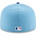 Texas Rangers Men's New Era Light Blue/Royal On-Field Authentic Collection 59FIFTY Fitted Hat