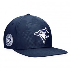 Toronto Blue Jays Men's Fanatics Branded Navy Iconic Tonal Camo Snapback Hat