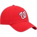 Washington Nationals Men's '47 Red Home Clean Up Adjustable Hat