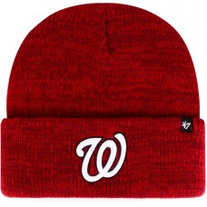 Washington Nationals Men's '47 Red Brain Freeze Cuffed Knit Hat