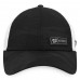Washington Nationals Men's Fanatics Branded Black/White Iconic Camo Trucker Snapback Hat