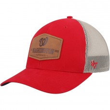 Washington Nationals Men's '47 Red/Natural Rawhide Trucker Snapback Hat