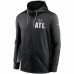 Atlanta Falcons Men's Nike Black/Gray Mascot Performance Full-Zip Hoodie