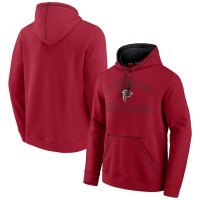 Atlanta Falcons Men's Fanatics Branded Red Tiebreaker Pullover Hoodie