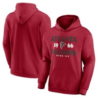 Atlanta Falcons Men's Red Fierce Competitor Pullover Hoodie