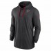 Atlanta Falcons Men's Nike Black Sideline Pop Performance Pullover Long Sleeve Hoodie T-Shirt