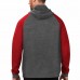 Atlanta Falcons Men's  MSX by Michael Strahan Gray/Red Pullover Hoodie