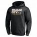 Baltimore Ravens Men's Fanatics Branded Black Hometown Collection Charm City Fitted Pullover Hoodie