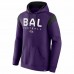 Baltimore Ravens Men's Fanatics Branded Purple Call The Shot Pullover Hoodie