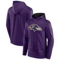 Baltimore Ravens Men's Fanatics Branded Purple On The Ball Pullover Hoodie