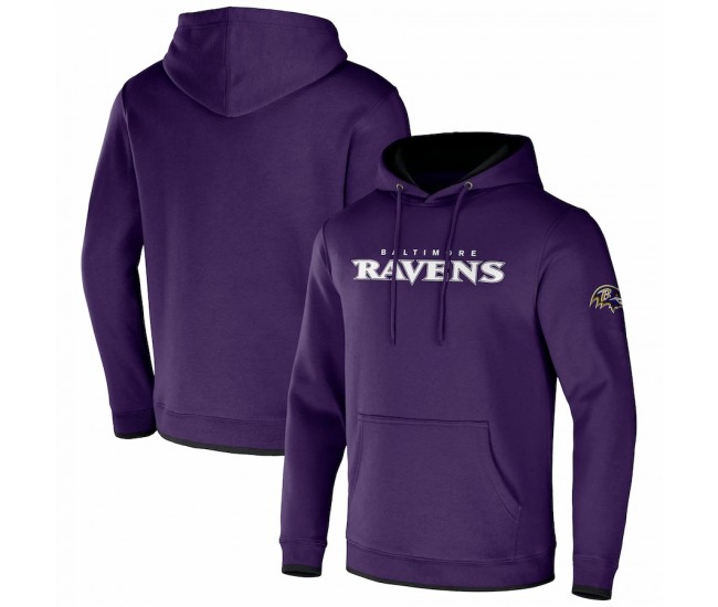 Baltimore Ravens Men's NFL x Darius Rucker Collection by Fanatics Purple Pullover Hoodie