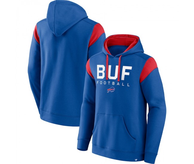 Buffalo Bills Men's Fanatics Branded Royal Call The Shot Pullover Hoodie