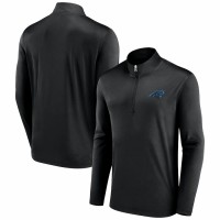 Carolina Panthers Men's Fanatics Branded Black Underdog Quarter-Zip Jacket