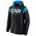 Carolina Panthers Men's Fanatics Branded Black Call The Shot Pullover Hoodie