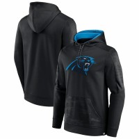 Carolina Panthers Men's Fanatics Branded Black On The Ball Pullover Hoodie