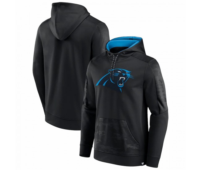 Carolina Panthers Men's Fanatics Branded Black On The Ball Pullover Hoodie