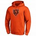 Chicago Bears Men's Fanatics Branded Orange Primary Logo Fitted Pullover Hoodie