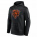 Chicago Bears Men's Fanatics Branded Black On The Ball Pullover Hoodie