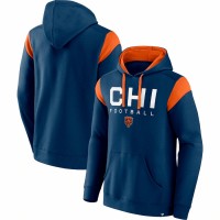 Chicago Bears Men's Fanatics Branded Navy Call The Shot Pullover Hoodie