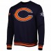 Chicago Bears Men's Pro Standard Navy Mash Up Pullover Sweatshirt
