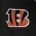 Cincinnati Bengals Men's Starter Black/Orange Playoffs Color Block Full-Zip Hoodie