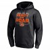 Cincinnati Bengals Men's Fanatics Branded Black Hometown Collection Ready to Roar Fitted Pullover Hoodie