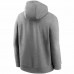 Cleveland Browns Men's Nike Heathered Gray Fan Gear Local Club Pullover Hoodie
