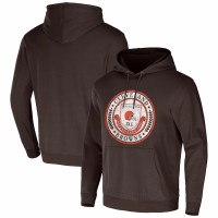 Cleveland Browns Men's NFL x Darius Rucker Collection by Fanatics Brown Washed Pullover Hoodie