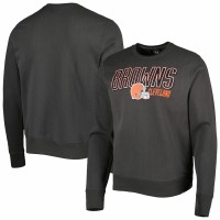 Cleveland Browns Men's '47 Charcoal Locked In Headline Pullover Sweatshirt