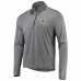 Dallas Cowboys Men's Heathered Charcoal Arnie 1/4-Zip Pullover Jacket