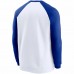 Dallas Cowboys Men's Nike White/Royal Fan Gear Throwback Go Helmet Sweatshirt