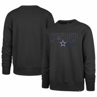 Dallas Cowboys Men's '47 Navy Locked In Headline Pullover Sweatshirt